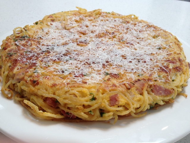 Spaghetti Fritti (Fried Spaghetti)