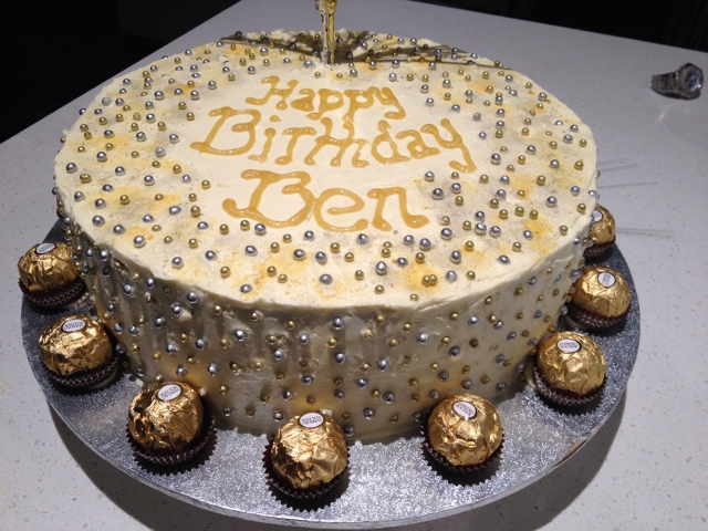 40th Birthday Cake for Hubby, Ben