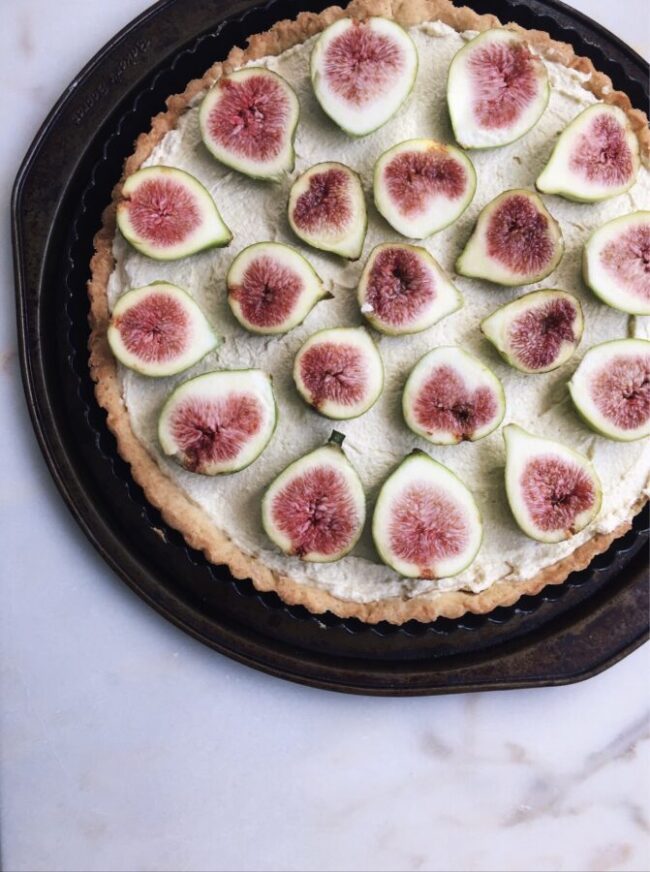 Fig & Almond Tart