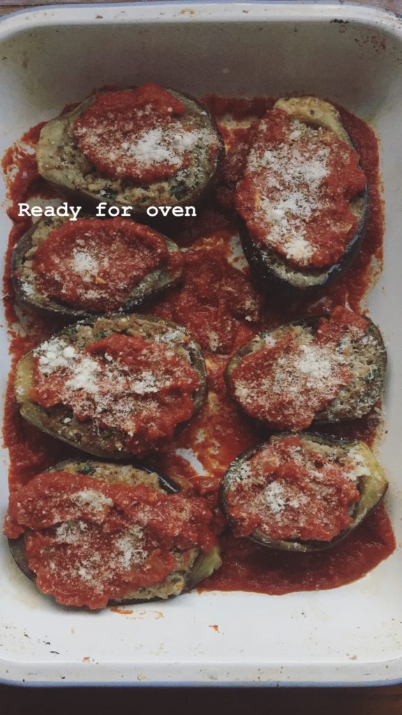Melanzane Ripieni (Stuffed Eggplants)