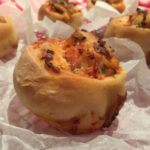 Mushroom, Bacon & Cheese Pizza Scrolls