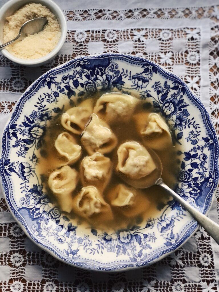 Saturday, 25 July 2026
10am till 2pm
$200
SOLD OUTThis will be a hands-on class with some demonstration where you will learn to make pasta dough and shape two popular and traditional Italian filled pasta: Tortellini & Agnolotti del Plin. We will also learn about stocks & broths; we will make a hearty chicken brodo (broth) to serve with our handmade tortellini, and then a vegetable stock for a soup that we will bath our Agnolotti del Plin. A perfect winter comforting workshop. We will then sit to enjoy our hearty bowls of filled pasta in brodo!TO BOOK USING GIFT VOUCHER: Please email angela@thevillagecooks.com.au with your contact details and voucher number. Angela will reply with booking confirmation or if extra payment is required.SEE MORE DETAILS BELOW