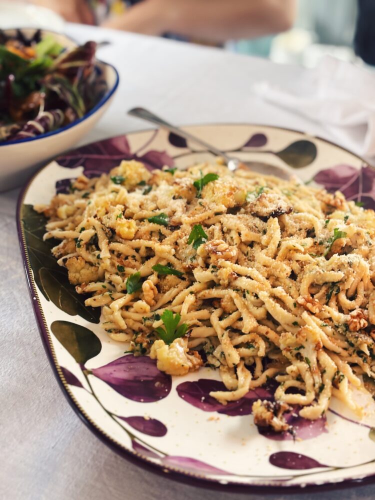 Saturday, 13 June 2026
10am till 2pm
$220
SOLD OUTThis is an Italian Seasonal Winter Pranzo (Lunch) Workshop! Join me as we create a 3-course authentic Italian lunch menu using Winter produce. We have such a bounty to choose from; apples, pears, mushrooms, mandarins, rhubarb, beetroot, broccoli, Jerusalem Artichoke, beans, brussel sprouts, cauliflower, spinach, citrus, and on and on the list goes. Winter is another favourite season of mine to cook and bake with and I am looking forward to sharing this with you!There will be Italian home-style cooking and baking involved, with lots of chatting, laughing and learning along the way. We will then sit together to enjoy the fruits of our labour sampling our authentic Italian fare with a glass (or two) of vino.TO BOOK USING GIFT VOUCHER: Please email angela@thevillagecooks.com.au with your contact details and voucher number. Angela will reply with booking confirmation or if extra payment is required.SEE MORE DETAILS BELOW